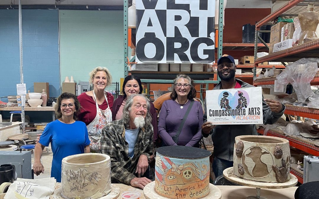 Veterans Peace & Healing Post: A Collaborative Ceramic Project at VETART